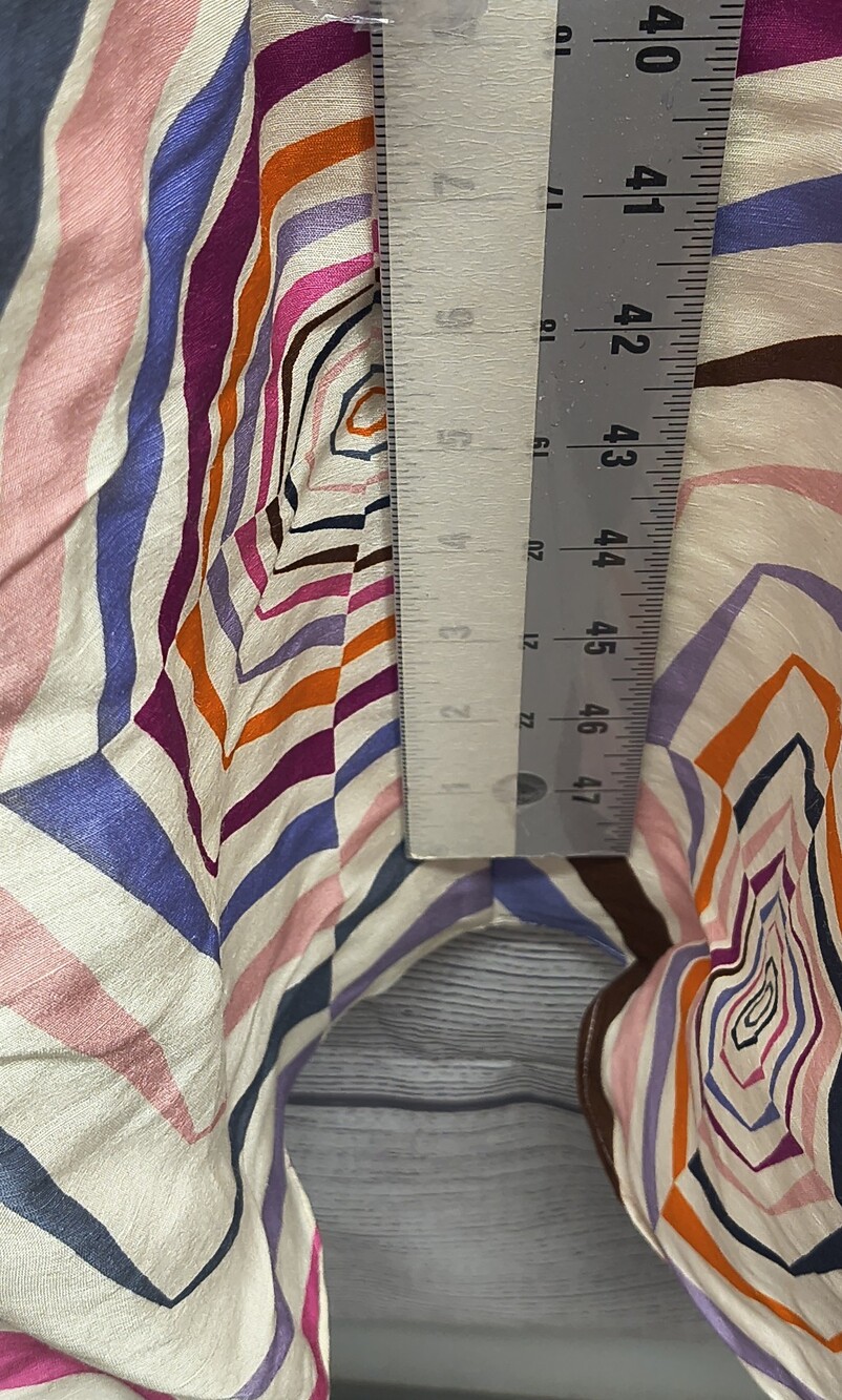 Kate Spade Geobrella Maxi Dress Cover-up Size 2 - Picture 8 of 9